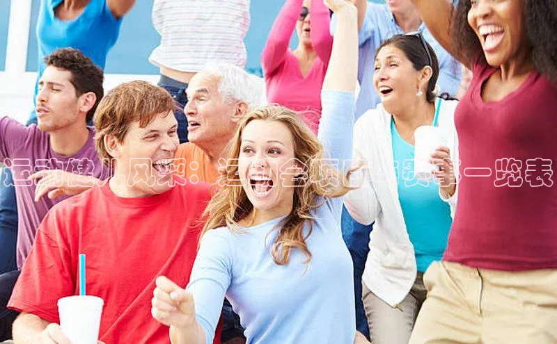 运动健儿风采：运动会项目与赛事一览表